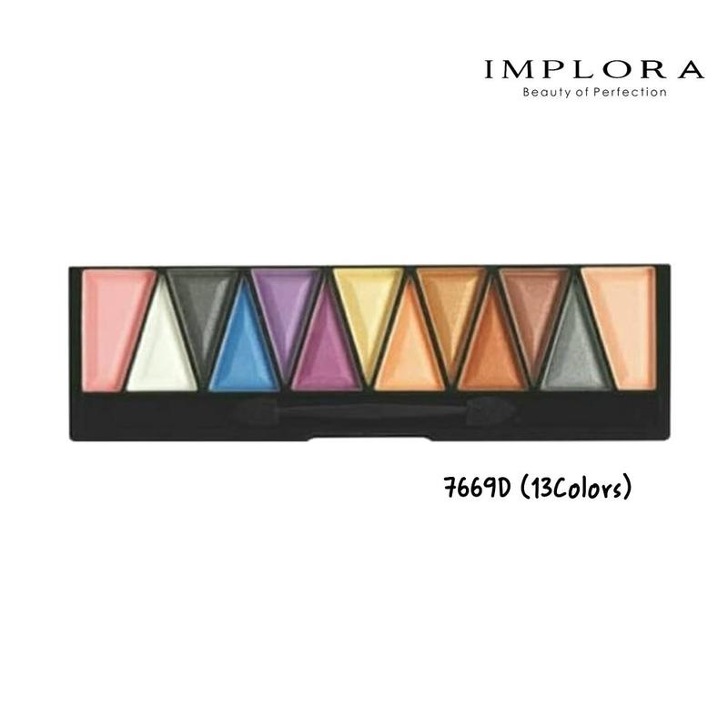 ENVIO - IMPLORA Eyeshadow Beauty Palette 12 Warna/ 13 Warna/ Kupu/ 9in1 3