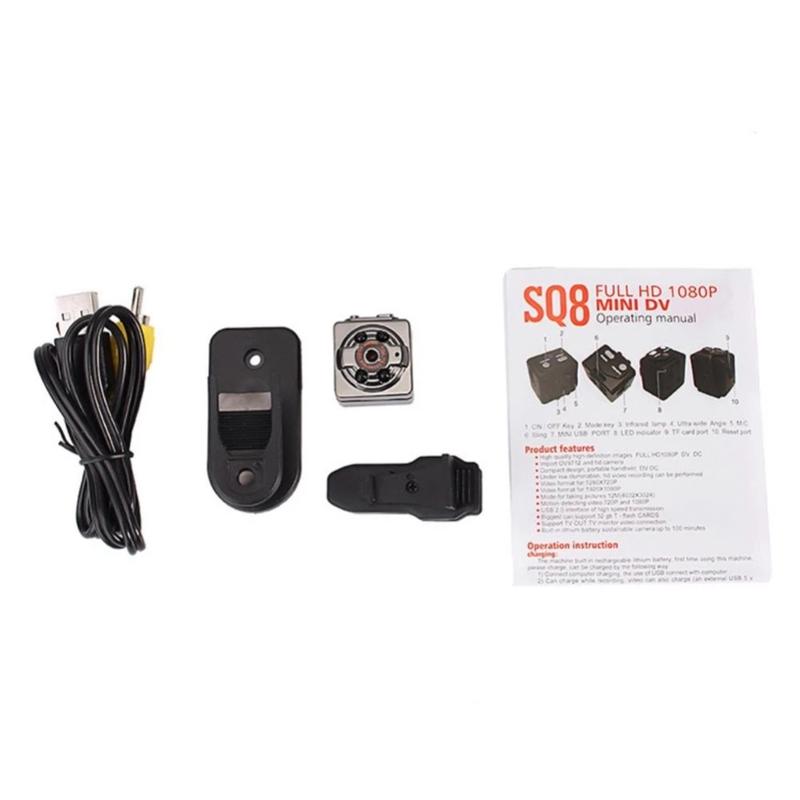 Product Introduction of Camera Mini, Secret Sq8, Kích Thước Nhỏ (1080P HD), Camera Video Thông Minh Siêu Nhỏ Tầm Nhìn Ban Đêm, Camera DVR Không Dây Chuyển Động, Máy Ghi Âm 42