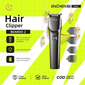 ENCHEN Beardo 2 Smart Trimmer Electric Shaver Type-C 5W 1200mAh Alat Cukur Elektrik Rambut Jenggot