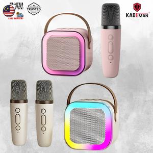 Golden Eagle Original RGB K12 K52 9D Stereo Wireless Bluetooth5.3 Seaker Wth Mcrophone Dual Microphone Karaoke Speaker Amplifier Mini Speaker FOR Audio Smartphone