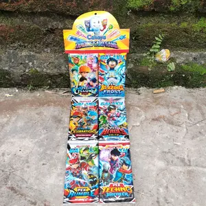 1 RENCENG ISI 12 BUNGKUS TRANDING CARD BOBOIBOY CAHAYA KARTU BOBOIBOY MONSTA VIRAL