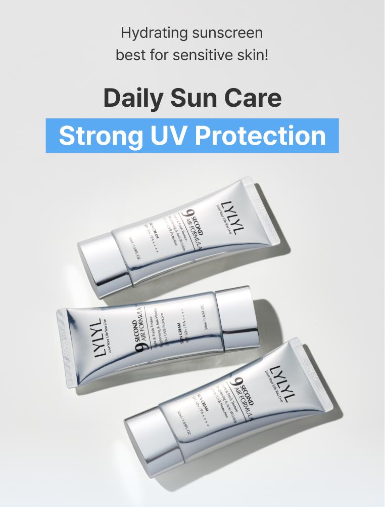Product Introduction of [LYLYL] 9 Second Air Formula Sunscreen (50ml/10ml) Sun Protection 6