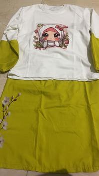 Product Review of Setelan Rok Dan Baju Anak Perempuan Bahan Cringcel Buat Usia 3-12 Tahun from d**8 0