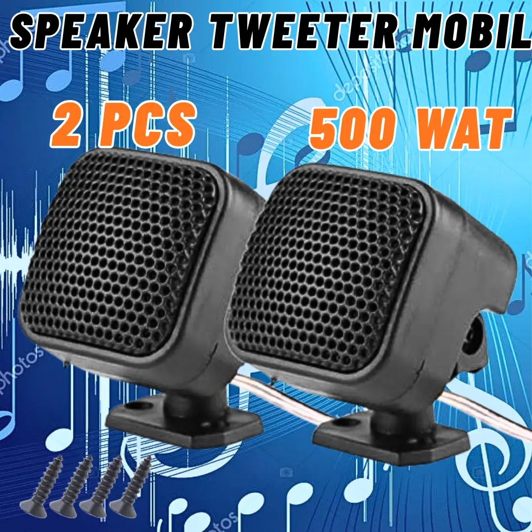 Tiaoping Pre-Wired Speaker Mobil Avanza Super Bas 500 Wat Tweeter 360 Angle Modulation - TP-004A