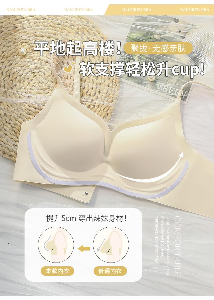 Product Introduction of Cartoon chest flared underwear female small breasts gathered flat chest show breasts big show waist thin sexy hottie bras 3