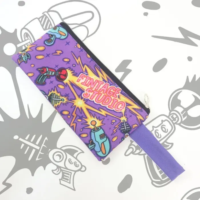 ST- TEMPAT PENSIL LAZERBL FINTAGE GRAPHIC PENCIL CASE