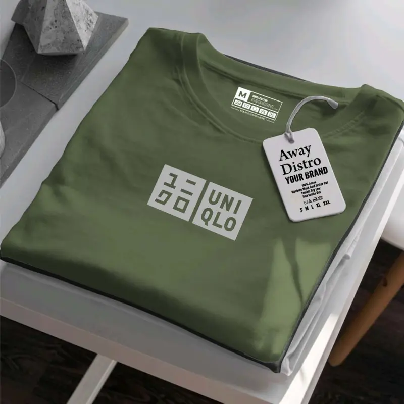 COD !!! Baju Kaos Distro Uniql Logo Text Silver Premium Quality Kaos Cotton Combed 30s Lengan Pendek T-Shrit Koas Unisex Pria/Wanita Best Seller 1