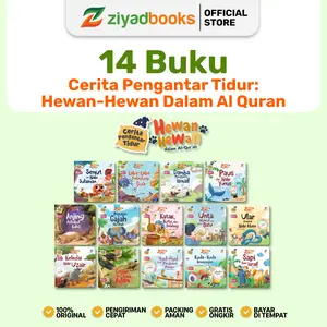 Ziyadbooks - (Isi 14 Buku) Cerita Pengantar Tidur:  Hewan-Hewan Dalam Al Quran - Dongeng Sebelum  Tidur