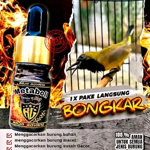 METABOLL RG, TERBUKTI AMPUH PENGGACOR BURUNG SOGON,PLECI,KOLIBRI,CENDET,DLL