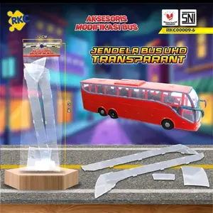 RKC Aksesori Modifikasi Bus Jendela samping depan belakang Bus UHD Transparan RK00009-6