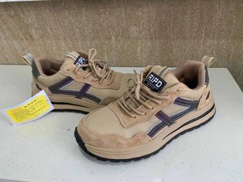 Product Review of [Ready Stock] Ultra-lightweight protective shoes, steel-toe shoes, safety shoes, construction site shoes, anti-smash and anti-collision, wear-resistant, breathable and odor-resistant, EVE soles, protective shoes, casual and versatile work shoes from a**8 2