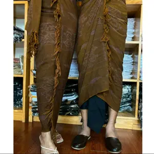 Set Couple Lasem Bahan Blanket Kamen Selendang Saput Udeng