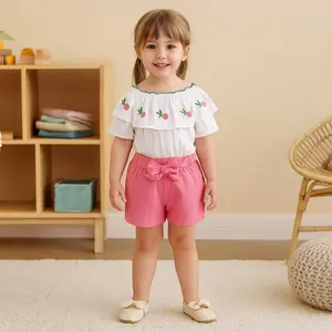 HANNA - Setelan Bordir Ayaka / Fashion Anak Perempuan Terkini