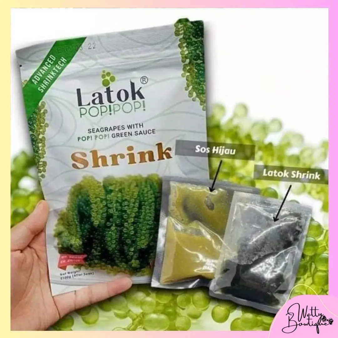 LATOK POP!POP! SEAGRAPES WITH GREEN SAUCE