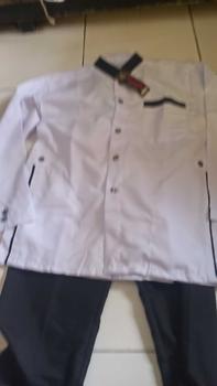 Product Review of Baju koko anak Laki Laki Setelan usia 4-12 Tahun Hitam Muslim Kain Katun Panjang Kancing Celana from U**ا 0