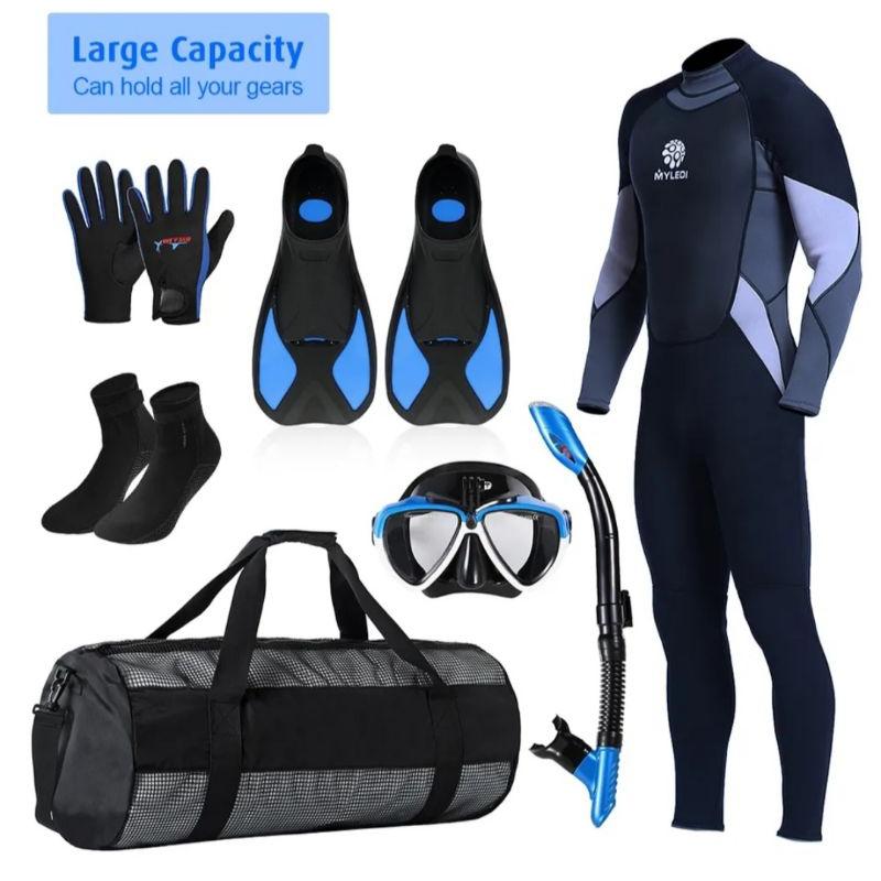 Tas Perlengkapan Senori eling Peralatan Membawa Tas untuk Sirip Snorkel Masker Menyelam Scuba DivingSurfing Gelar Kantong 0