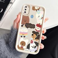 Gambar YWSBFID Casing Hp untuk Samsung Galaxy A11 M11 Case Pola Kucing lucu Kasing Anti Drop Kesing Silikon Softcase Casing - Gaya1, Samsung A11/M11 dari YWSBFID MALL Kab. Tangerang 4 Tokopedia