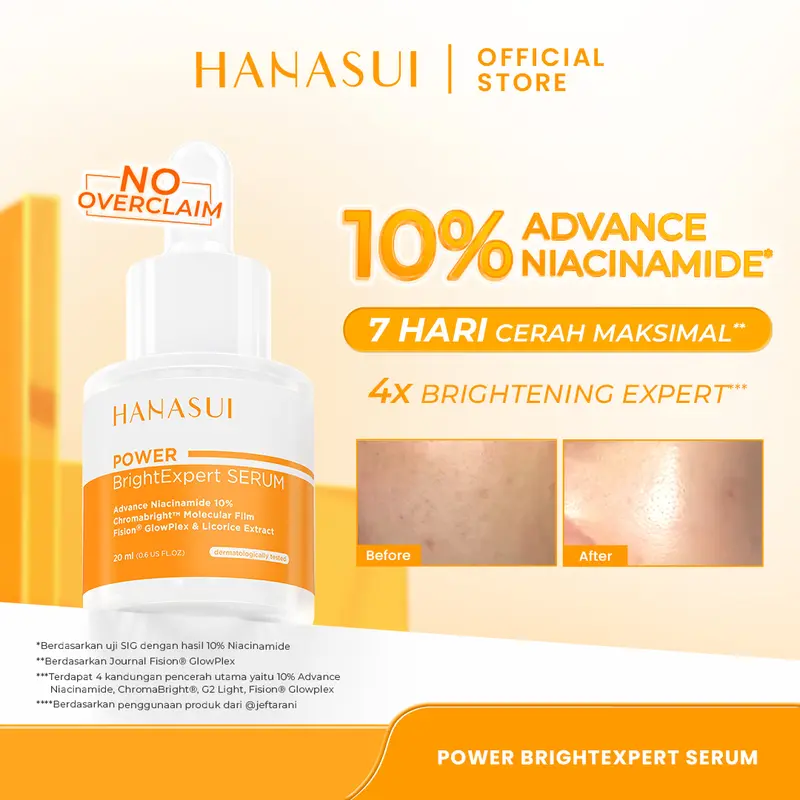 【SPECIAL PACKAGE】Double Expert, Glow Better Set 4 pcs + Power Bright Expert Serum - Real 10% Advance Nianicinamide Mencerahkan Wajah Membantu menenangkan kulit New Improved Formula 2