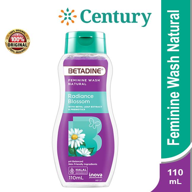 Gambar Betadine Feminine Wash Natural Radiance Blossom 110 ML dari Apotik Century Kota Administrasi Jakarta Pusat Tokopedia