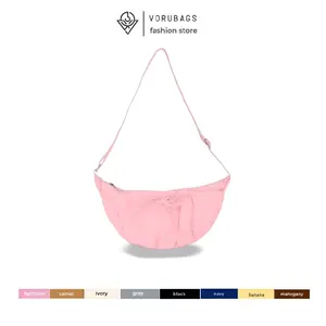 vorubags-taswanita terbaru 2025 shoulderbag korean nylon waterproof  Selempang Slingbag Cewek Serut