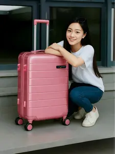 Koper 24 inch polo vienna koper bagasi koper besar koper fiber koper pria dan wanita bisa COD FREE packing kardus