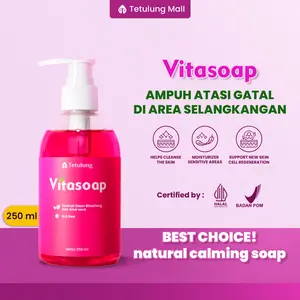 Tetulung Vitasoap Body Wash |  Sabun Mandi Cair bantu Meredakan rasa gatal