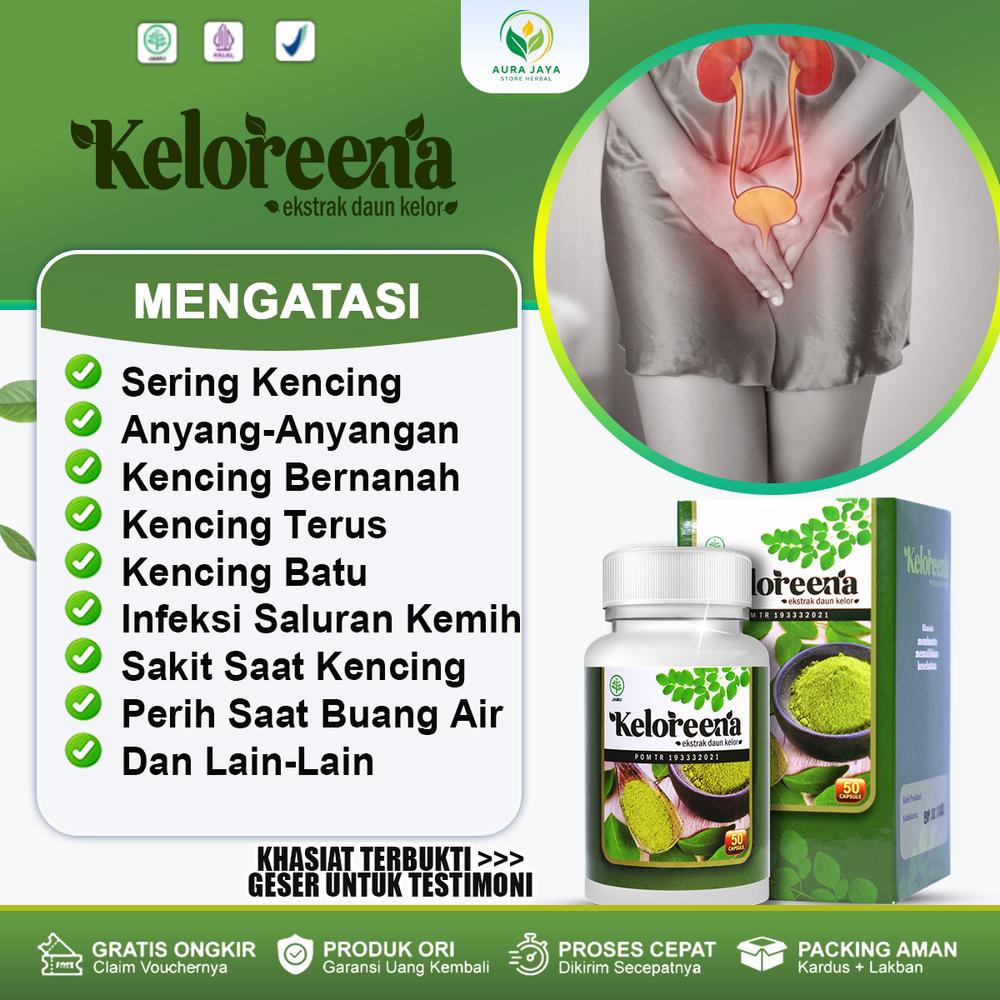 Herbal anyang2an pada wanita sakit kencing sering kencing atasi permasalah buang air kecil infeksi saluran kemih - ekstrak daun kelor sudah Halal Mui Dan Bpom