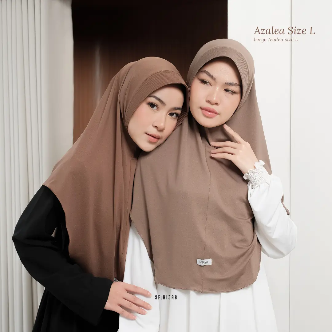 SF HIJAB - HIJAB BERGO DAILY AZALEA SIZE L