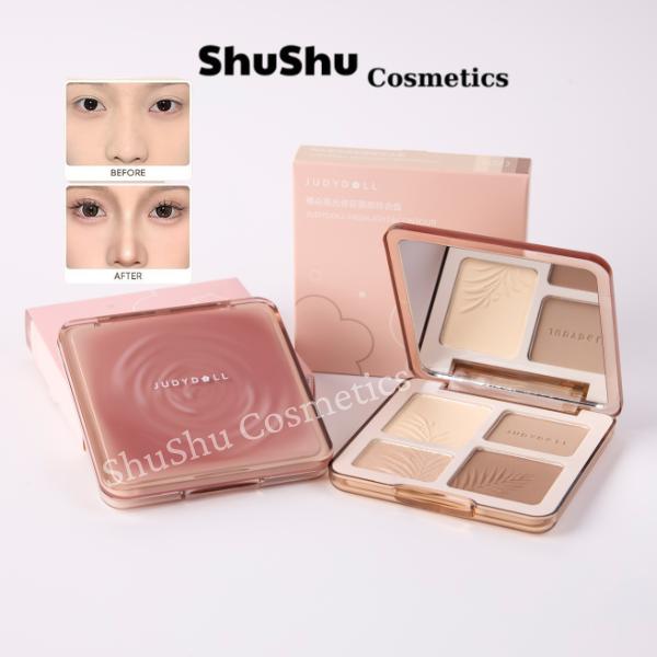 Bảng Phấn Tạo Khối JUDYDOLL Highlight Bắt Sáng Giúp Lớp Trang Điểm Tự Nhiên Lâu Trôi Chống Nước Mỹ Phẩm SHUSHU COSMETICS