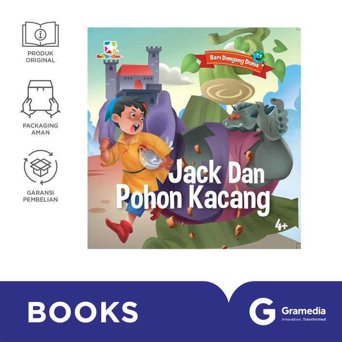 Gambar Buku Opredo Seri Dongeng Dunia : Jack dan Pohon Kacang - - dari Gramedia Kota Palembang Tokopedia