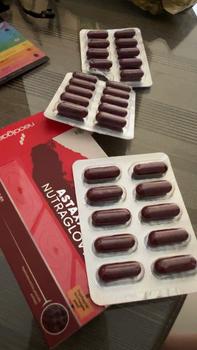 Product Review of Suplemen Kecantikan Astaxani Nutraglow - Natural Astaxanthin 10 mg - Nutrisi Alami Mencerahkan Memudarkan Flek Hitam Mencegah Penuaan Dini Pada Kulit [BPOM & HALAL] from h**o 1
