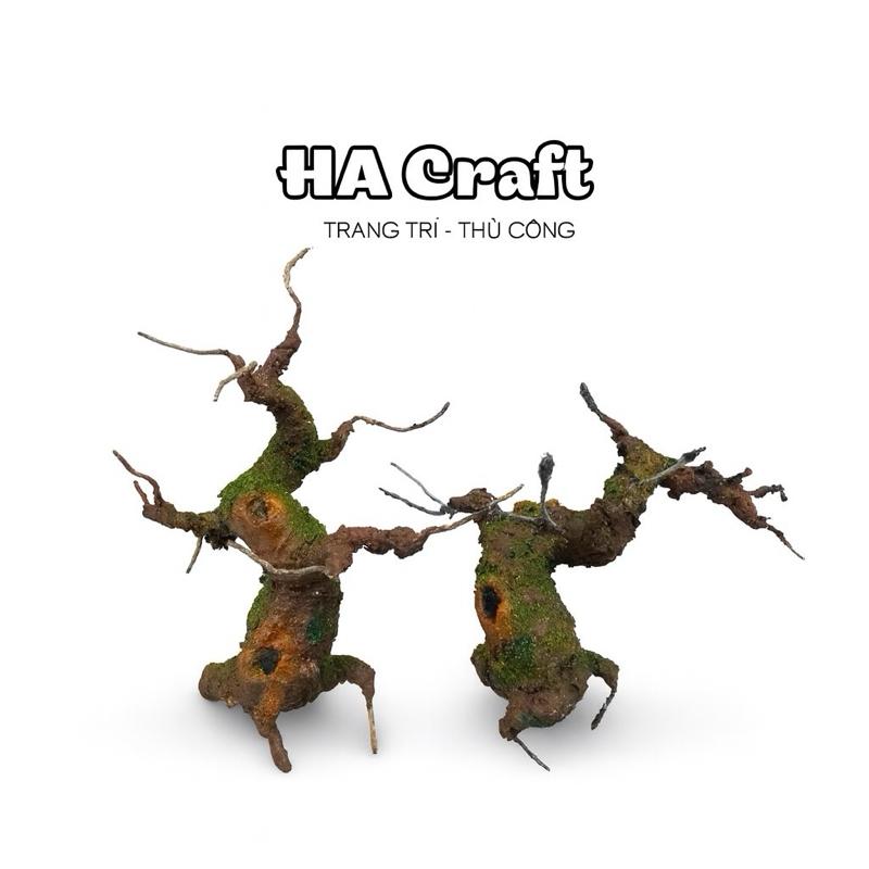  Thân cây giả 15-20cm làm hoa mai đào trang trí ngày Tết S0270 