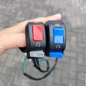 Saklar Kanan Starter Model Ktce Thailand Tombol Biru Saklar On Off Mesin Universal Xabre Vixion Pcx Rxking Fu Sonic Scoopy Fino Beat street X ride Megapro Cbr R15 Kabel