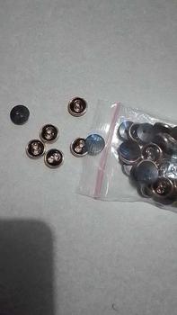 Product Review of Kancing Baju Import Motif Mata Hitam List Emas 13 mm dan 15 mm Isi 100 PCS from 🗿** 0