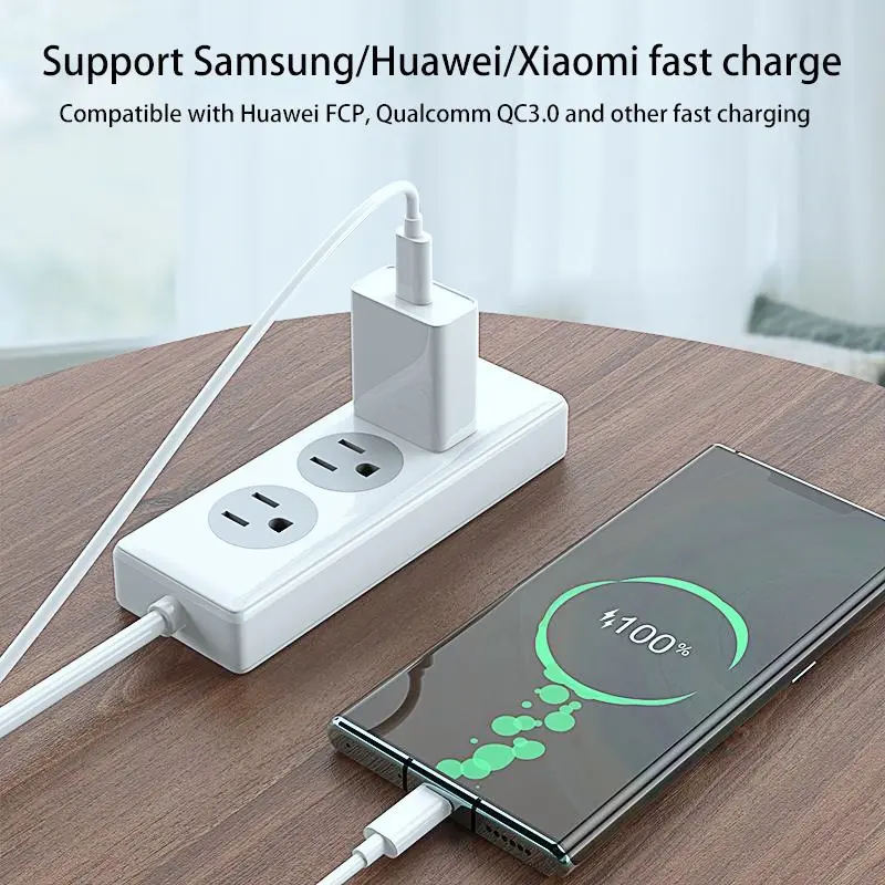 PD 60W Type-C to Type C Fast Charger Cable For Huawei P30 Samsung Xiaomi Redmi USB C Charging Cable Wire Accessories