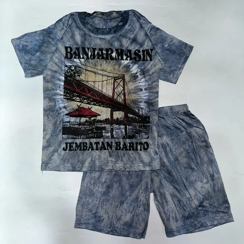 Baju Kaos Anak Motif Banjarmasin 2