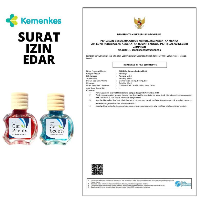 Parfum Mobil Dan Ruangan Aroma Terapi Essential Oil 10ml - Gratis Packing Bubble Wrap & Dus 1