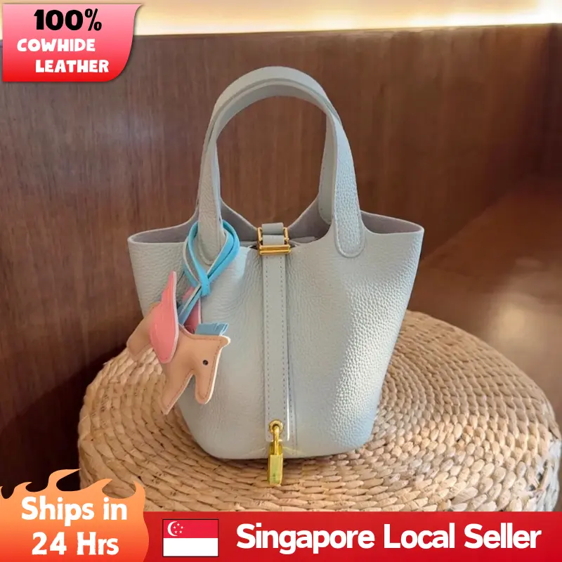 [SG] Ready Stock - Soft Leather HandBag for Women | Classic Handheld & Shoulder Style