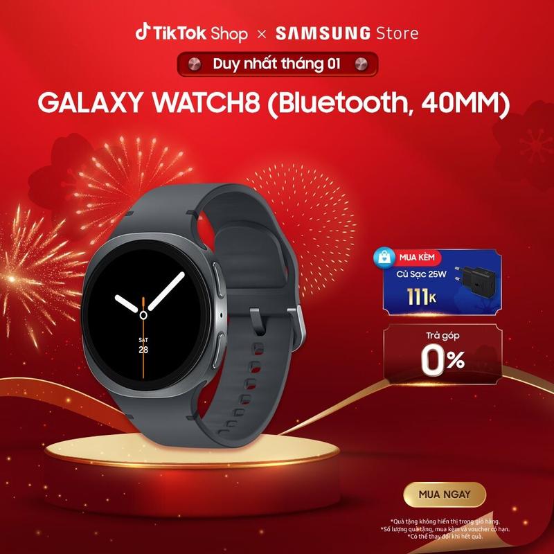 Đồng hồ Samsung Galaxy Watch8 Bluetooth Small 40mm