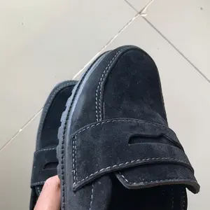 WICKSON SLOPPER Sepatu Sandal Selop kulit Bustong Pria Original Bahan Suede Tebal & Karet Empuk Anti Selip Size 39-43 Shoes Sendal