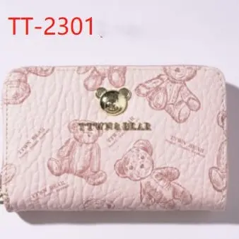TTWN BEAR ORIGINAL TT2301 DOMPET WANITA - DOMPET PINK TERBARU - TTWNBEAR