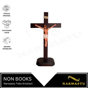 Salib Duduk Corpus 31 cm DW011