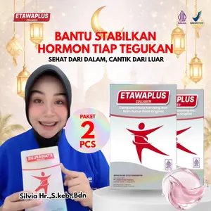 Etawaplus Collagen | Susu Etawa dengan Collagen Premium | Nutrisi Keseimbangan Tubuh | Menjaga Kesehatan Sendi dan Hormon | Membantu Sirkulasi Haid | Merawat Kulit dari Dalam 2 Box