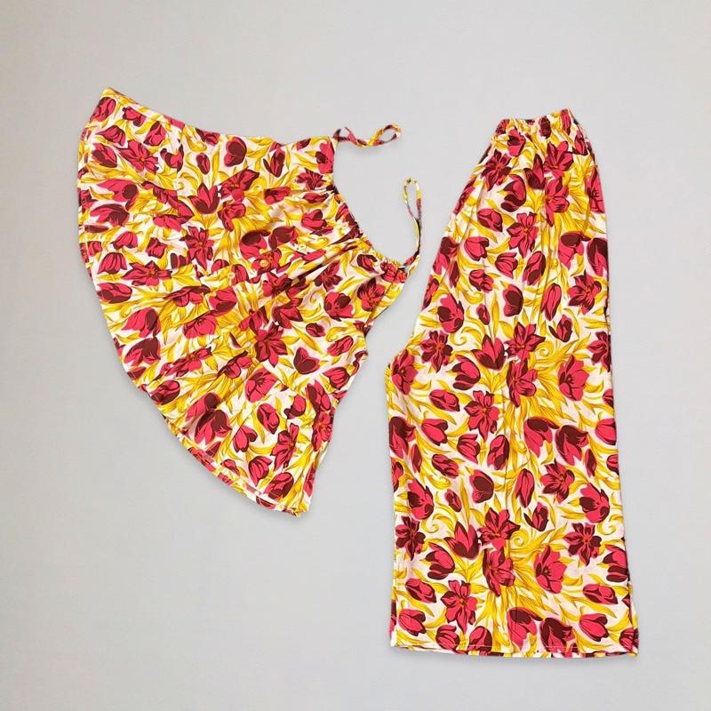 MIMI X TIRTAKENCANA Alina Set Motif Tulip 0