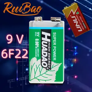 Ruibao Baterai 9V / 6F22 / 1604D / S006P / Battery / 216HD