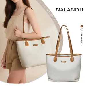 NALANDU Tas Tangan Wanita Tas Bahu Wanita Modis Tas Wanita Berkapasitas Besar Selempang Kulit