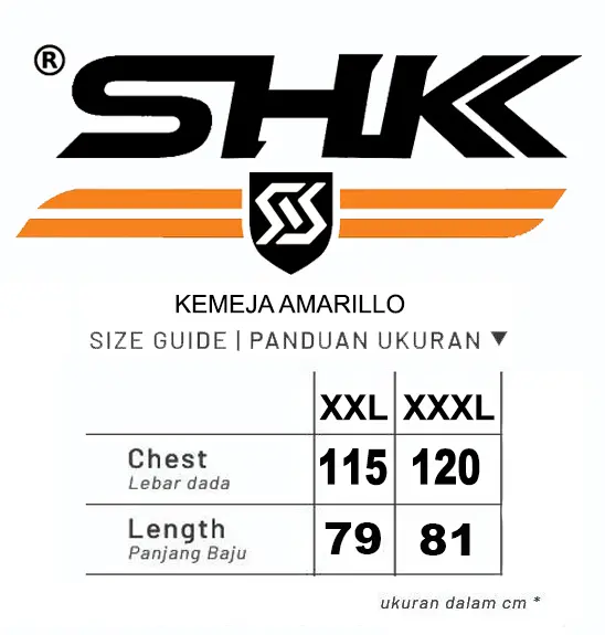 SHK BIG SIZE Kemeja STRIPE series cowok cewek katun twill baju lengan pendek LINES 4