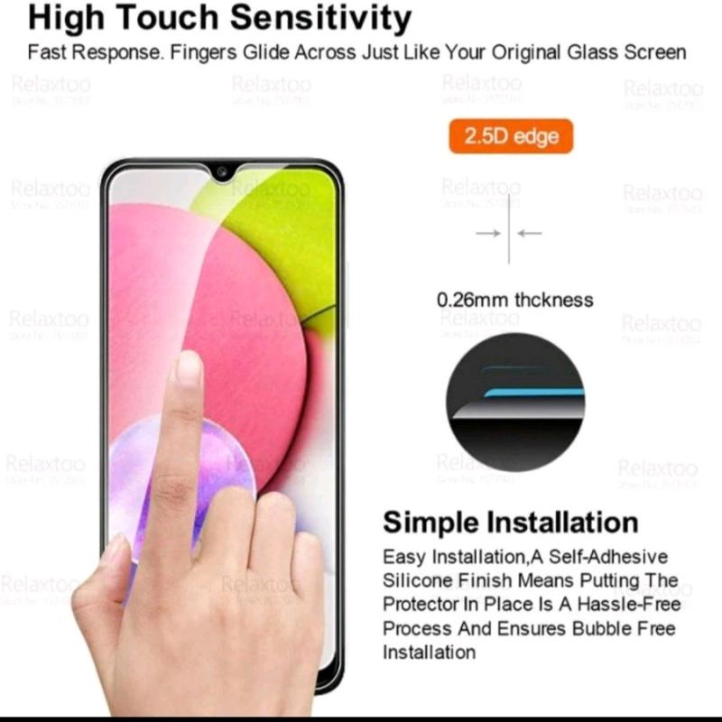 Anti Gores Full Infinix Hot 12i Tempered Glass Kaca Screen Protection Smartphone Protector Layar 0