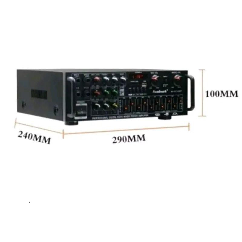 Bluetooth EQ Audio Amplifier Karaok Home Theater 2000W Coaxial optical Kerndy 326BT PRO 7
