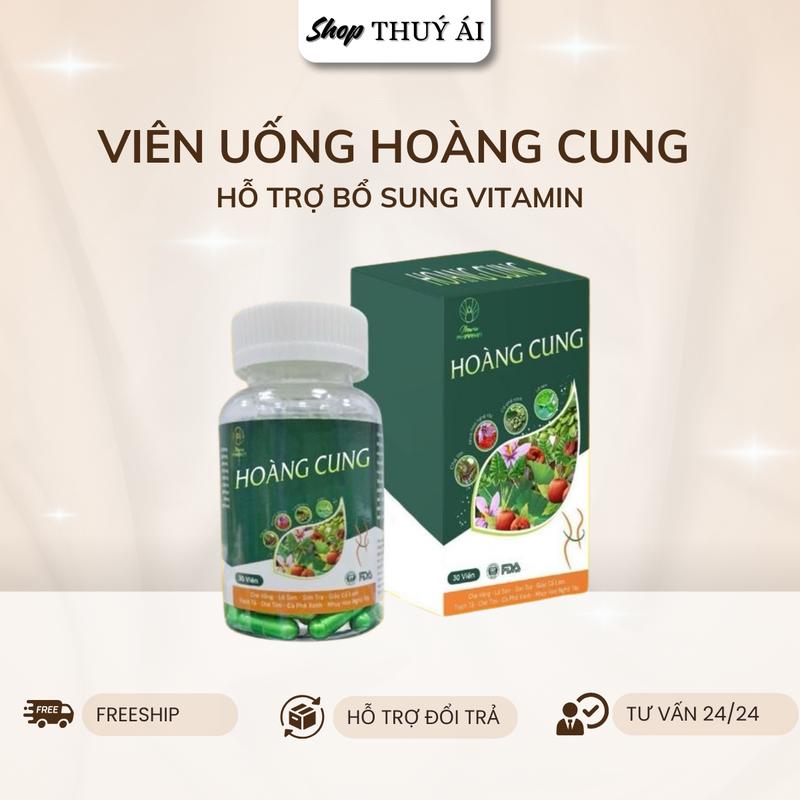 Viên Uống Hoàng Cung Bổ Sung Vitamin Trái Cây - Hỗ Trợ Tiêu Hóa, Bổ Sung Vitamin
